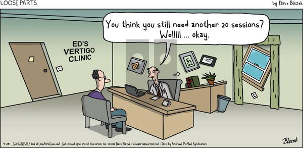 Loose Parts on Sunday September 28, 2025 Comic Strip