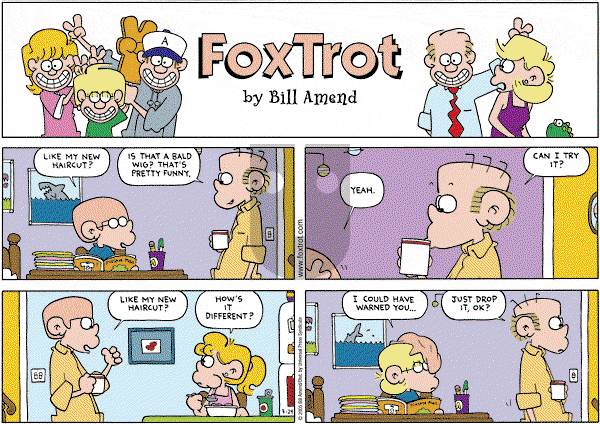 FoxTrot on Sunday July 24, 2005 Comic Strip
