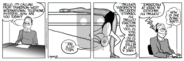 9 Chickweed Lane on Thursday July 31, 2003 Comic Strip