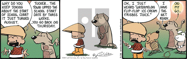 DeFlocked on Friday July 26, 2013 Comic Strip