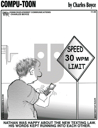 Compu-toon on Saturday November 29, 2008 Comic Strip