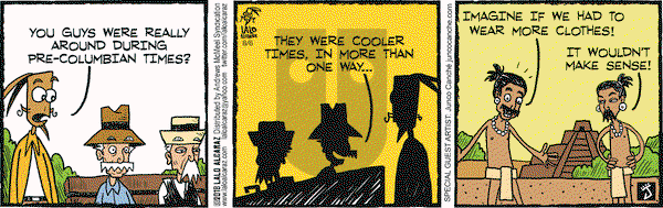La Cucaracha on Monday August 6, 2018 Comic Strip