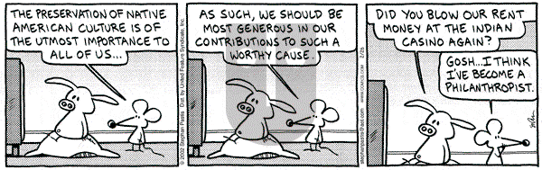 Pearls Before Swine on Tuesday February 26, 2002 Comic Strip