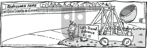 Lio on Saturday September 9, 2017 Comic Strip