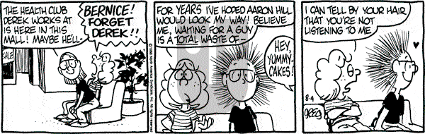 Luann on Thursday August 4, 1988 Comic Strip