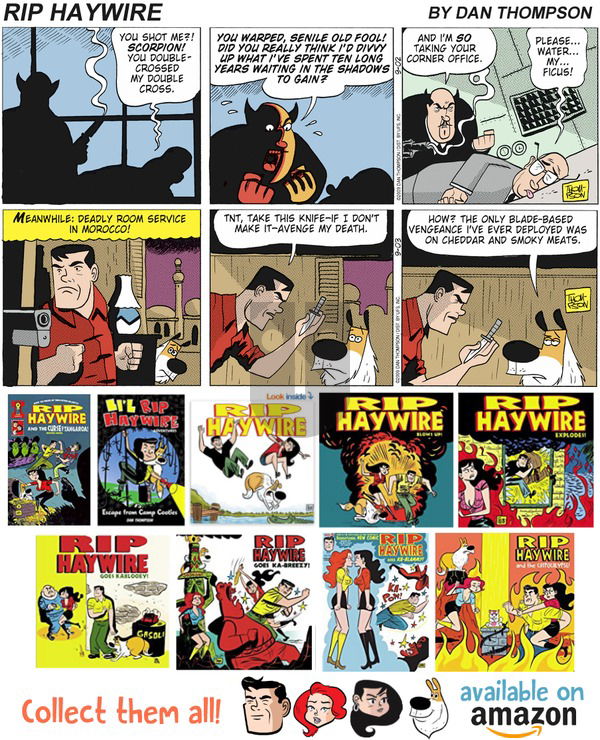 Rip Haywire on Sunday September 30, 2018 Comic Strip
