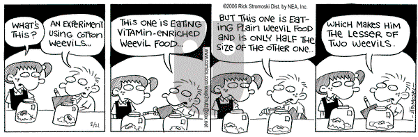 Soup to Nutz - Old on Tuesday February 21, 2006 Comic Strip