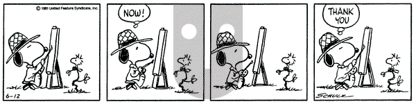 Peanuts on Friday June 12, 1981 Comic Strip