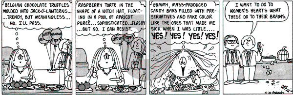 Cathy Classics on Friday October 30, 1987 Comic Strip