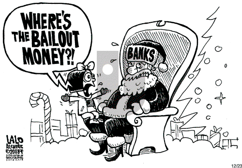 Lalo Alcaraz on Wednesday December 24, 2008 Comic Strip