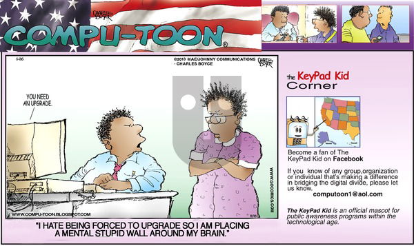 Compu-toon on Sunday May 26, 2013 Comic Strip