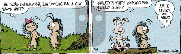 The Grizzwells on Monday July 14, 2014 Comic Strip