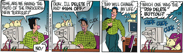Rose is Rose on Thursday January 20, 2011 Comic Strip