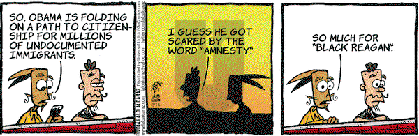 La Cucaracha on Saturday February 15, 2014 Comic Strip