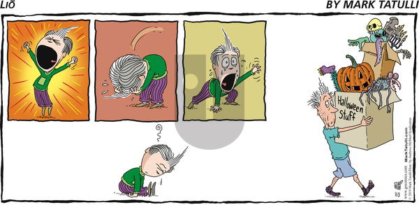 Lio on Sunday November 3, 2019 Comic Strip