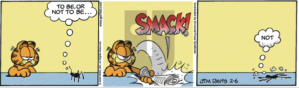 Garfield on Wednesday February 6, 2008 Comic Strip
