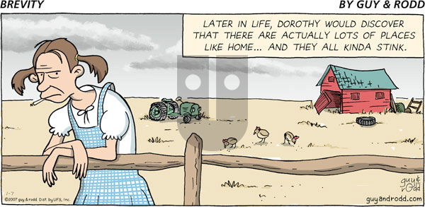 Brevity on Sunday January 21, 2007 Comic Strip