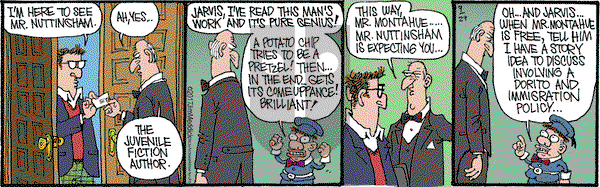 Monty on Friday September 29, 2017 Comic Strip