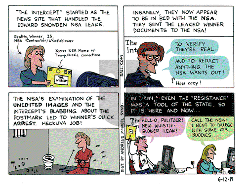 Ted Rall on Monday June 12, 2017 Comic Strip