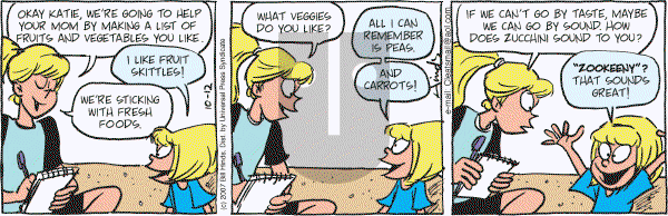 Cleats - Friday October 12, 2007 Comic Strip