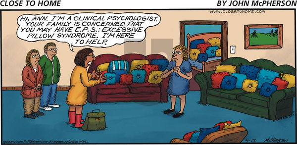 Close to Home on Sunday April 13, 2025 Comic Strip