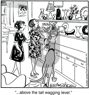 Marmaduke on Monday March 26, 2001 Comic Strip