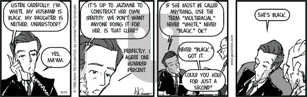 The Boondocks on Friday April 18, 2014 Comic Strip