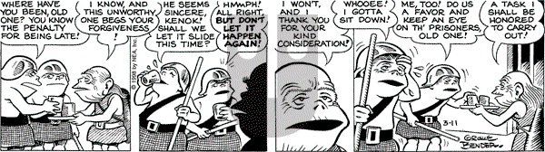 Alley Oop on Wednesday March 11, 1998 Comic Strip