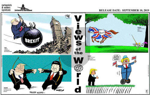 Views of the World on Saturday September 14, 2019 Comic Strip