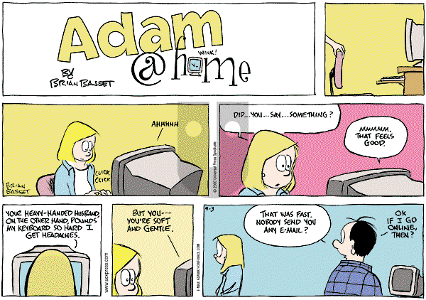 Adam@Home on Sunday September 3, 2000 Comic Strip