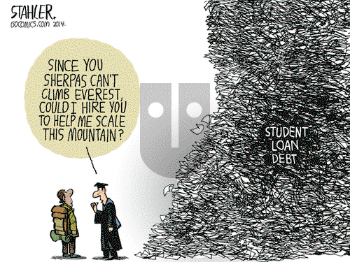 Jeff Stahler on Friday April 25, 2014 Comic Strip