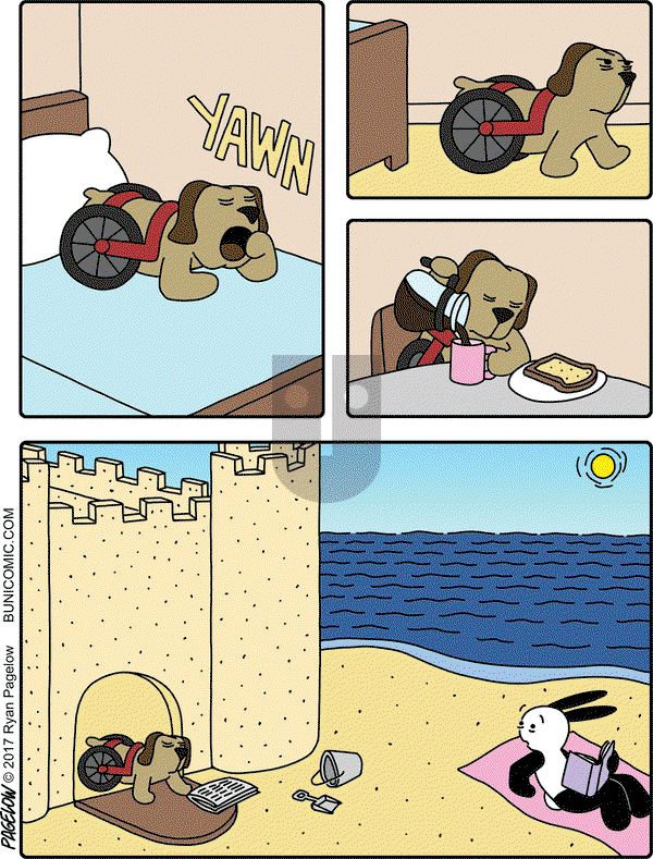 Buni on Wednesday July 19, 2017 Comic Strip