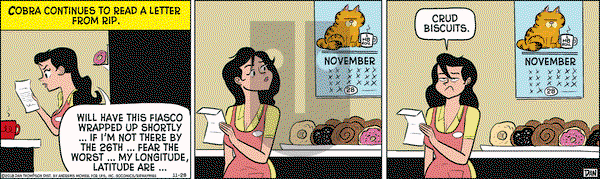 Rip Haywire on Wednesday November 28, 2018 Comic Strip