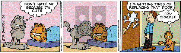 Garfield on Saturday May 31, 2008 Comic Strip