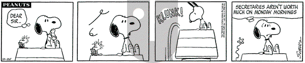 Peanuts on Monday October 25, 1971 Comic Strip