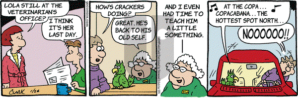Lola on Saturday January 26, 2013 Comic Strip