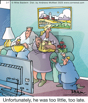 Cornered on Friday March 7, 2025 Comic Strip