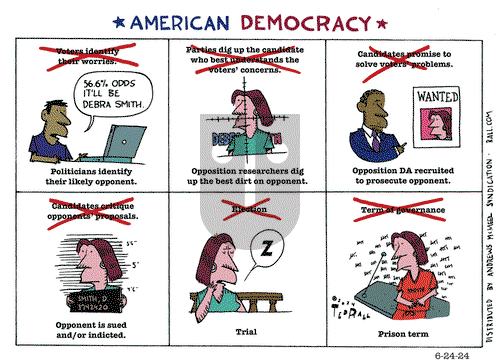 Ted Rall - Monday June 24, 2024 Comic Strip