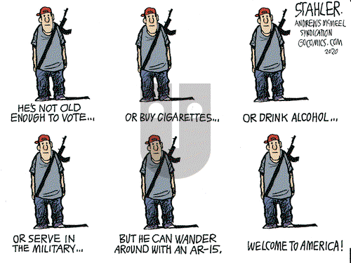 Jeff Stahler on Saturday August 29, 2020 Comic Strip