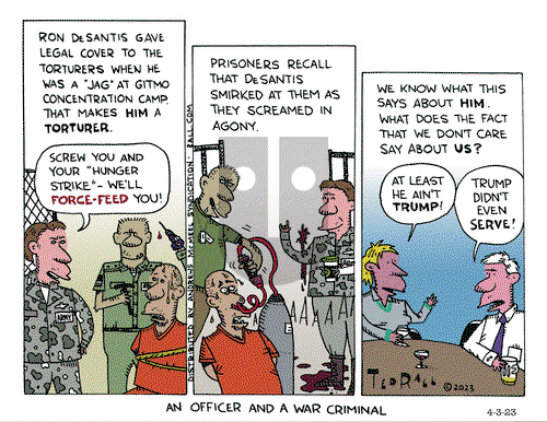 Ted Rall - Monday April 3, 2023 Comic Strip