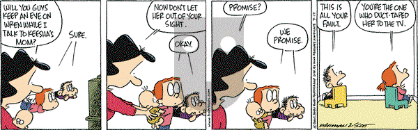Baby Blues on Saturday March 17, 2007 Comic Strip