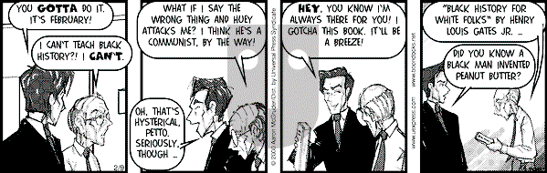 The Boondocks on Wednesday September 12, 2007 Comic Strip