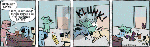 Pooch Cafe on Wednesday March 25, 2015 Comic Strip