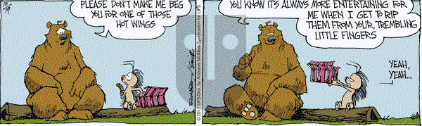 The Grizzwells on Thursday October 19, 2017 Comic Strip