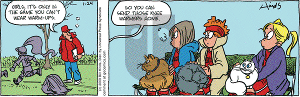 Cleats on Saturday January 24, 2009 Comic Strip