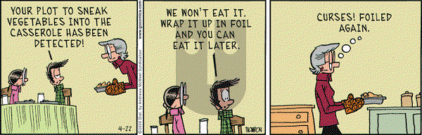 Grand Avenue on Wednesday April 22, 2020 Comic Strip