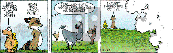 Over the Hedge on Saturday May 25, 2019 Comic Strip