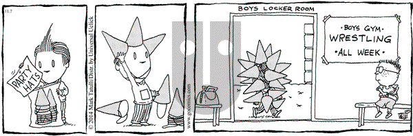 Lio on Friday November 7, 2014 Comic Strip