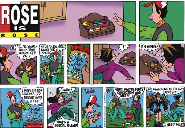 Rose is Rose on Sunday March 13, 2016 Comic Strip