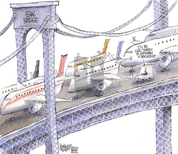 Matt Davies on Friday May 9, 2025 Comic Strip